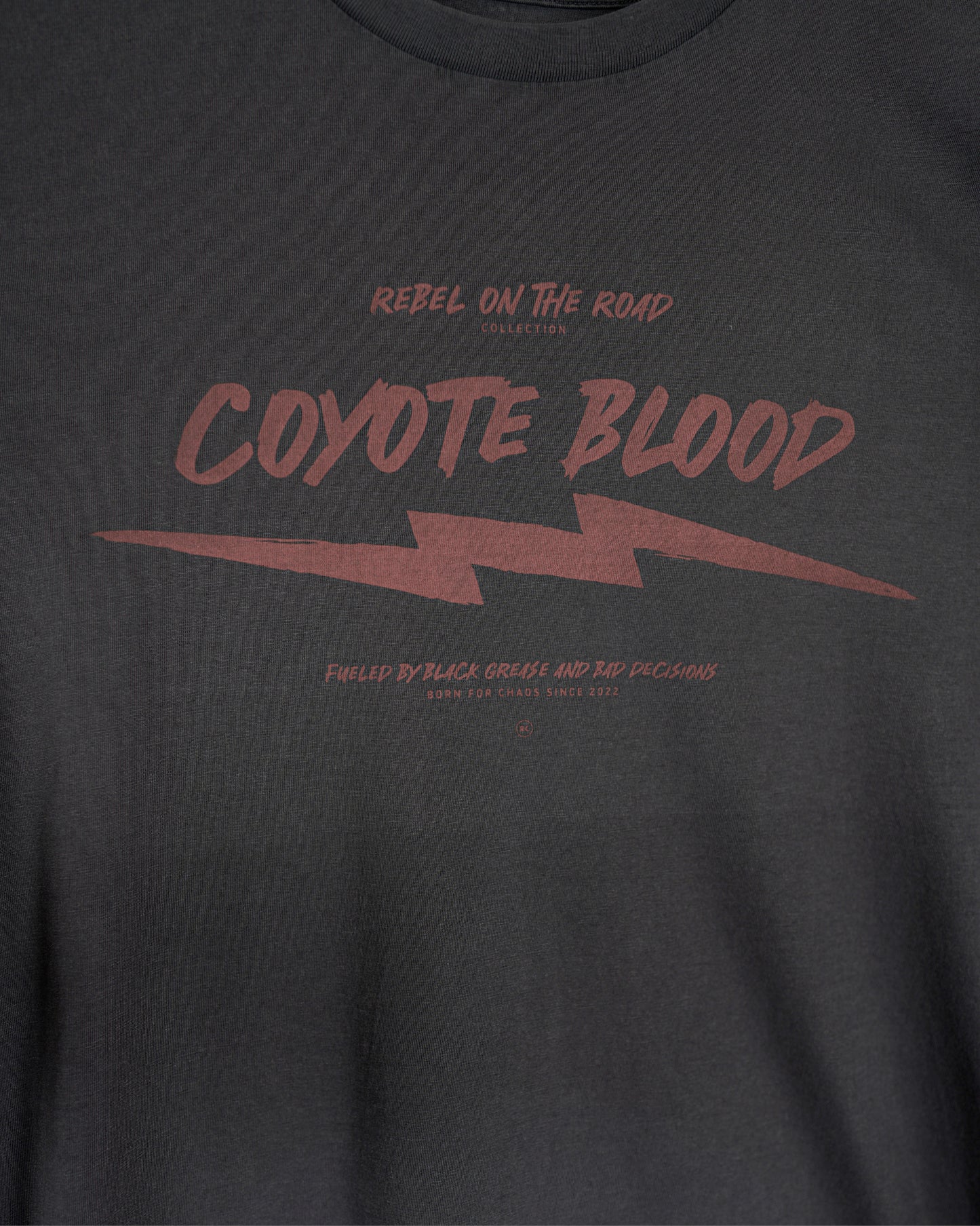 Rebel on the Road – Coyote Blood – Washed-Out Red