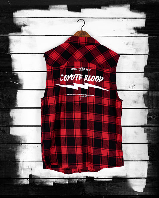 * Rebel on the Road – Coyote Blood –  Check Shirt