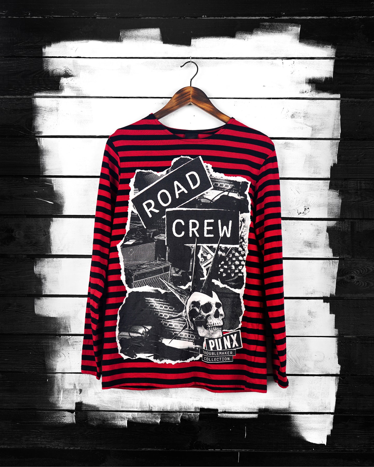 * Troublemaker – Punx – Longsleeve / red