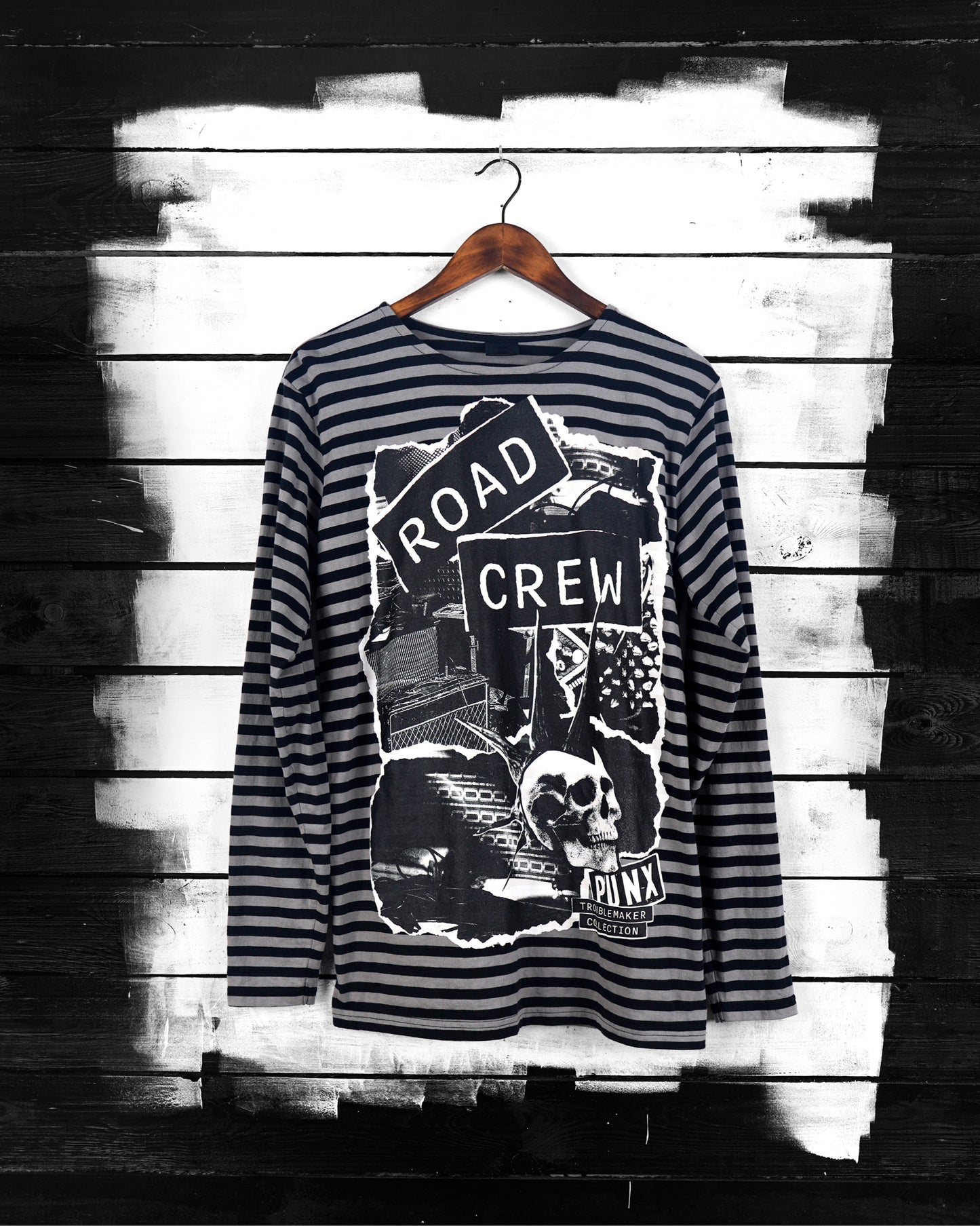 * Troublemaker – Punx – Longsleeve / grey