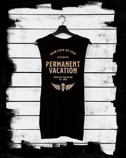 Freak Out! Permanent Vacation Sleeveless Shirt